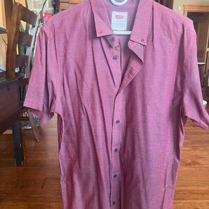Levi's Red Casual Button Down Shirt